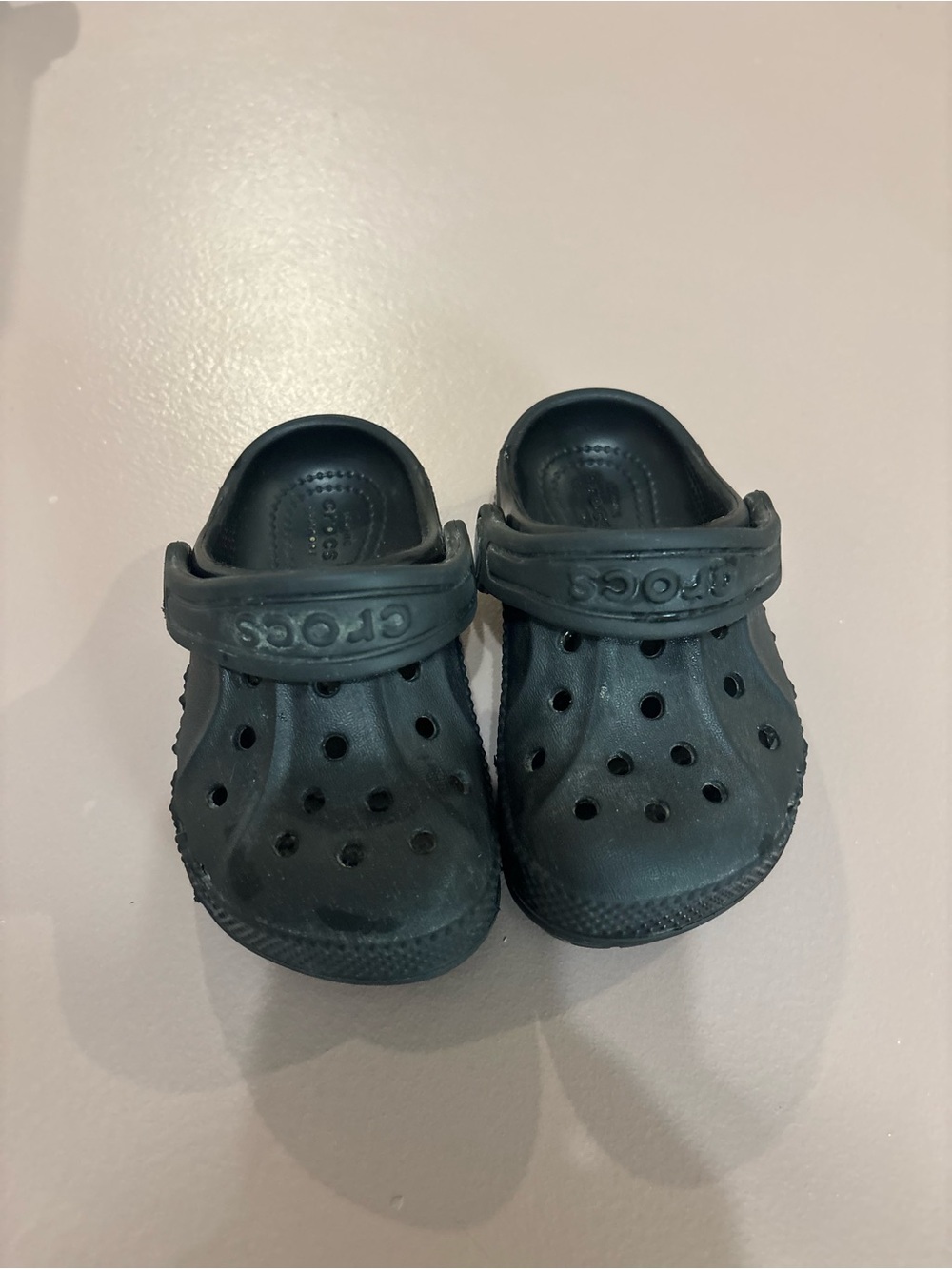 CROCS Kids Black Classic Clog Sandals